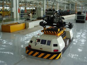 AGV小車實現無線通訊與人工裝卸服務的協同作業方案